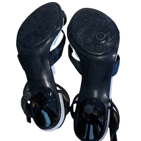 Kenneth Cole reaction Yes Code LE shoes kitten heel leather uppers size 7 - Picture 7 of 7